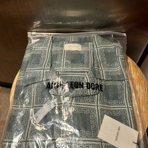 Aime Leon Dore Tea Towel Shirt - Slate Green